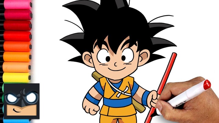 How To Draw Son Goku | Dragonball Daima