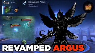 ARGUS REVAMPED GAMEPLAY in Mobile Legends