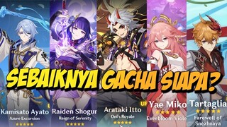 Bagusan Gacha Raiden atau Yae? Ayato atau Childe? Itto Gimana Bang? - Genshin Impact Indonesia