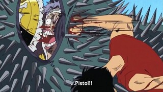 Luffy Punches Through Metal Spikes | One Piece 28 Highlight