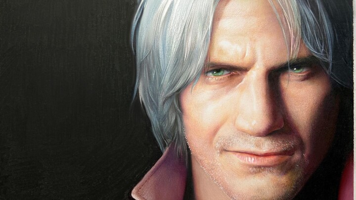 [Lukisan warna] Devil May Cry 5, Dante.