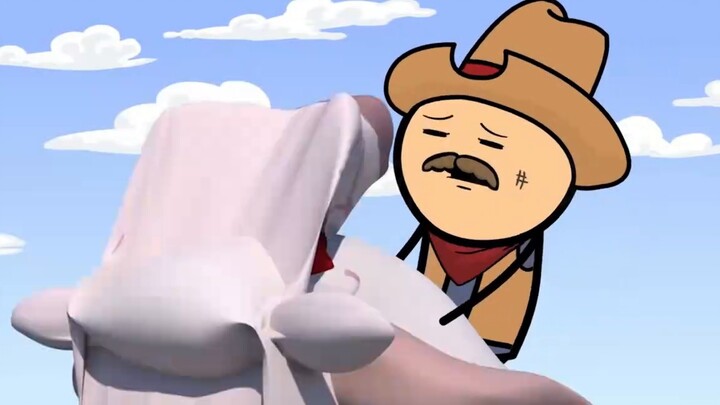 Cyanide Happy Show: A child's words make the superhuman Honkai Impact instantly become the superman 