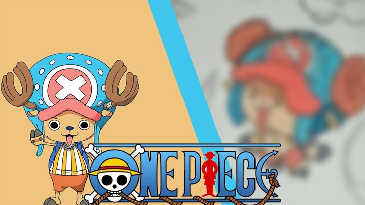 menggambar doctor Chopper versi chibi ||Drawing kru topi jerami versi chibi|| PT.4