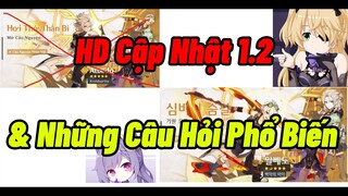 [Genshin Impact ] Hướng Dẫn Cập Nhật 1.2 Và Những Câu Hỏi Phổ Biến| Thứ Tự Ưu Tiên Nhiệm Vụ Ngày !