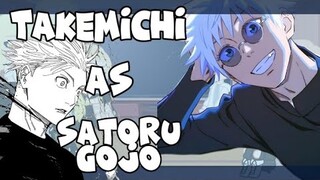 •Tokyo Revengers react to Takemichi// Takemichi as Satoru Gojo• MANGA SPOILER