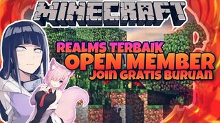 *OPEN MEMBER REALMS* -REALMS TERBAIK GUYS- #openmember #realms #mcpe