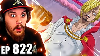 One Piece Episode 822 REACTION | Deciding to Say Goodbye! Sanji and his Straw-Hat Bento!