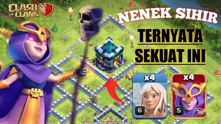 Th 13 Nenek sihir super || mudah kasih rata di war dan farming