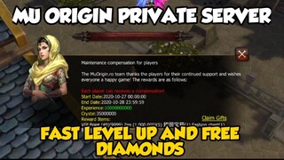 MU ORIGIN PRIVATE SERVER LATEST UPDATE FAST LEVEL UP (TAGALOG)