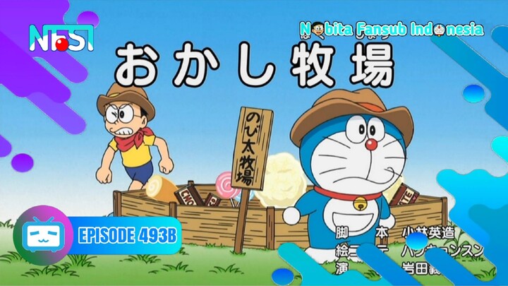 Doraemon Episode 493B "Peternakan Makanan Manis" Bahasa Indonesia NFSI