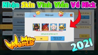 Hướng Dẫn Cách Nhận Miễn Phí Skin Vĩnh Viễn Trong Mini World Mới Nhất 2021 - Kha TG