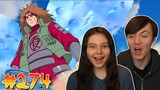 My Girlfriend REACTS to Naruto Shippuden EP 274 (Reaction/Review)