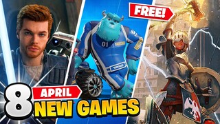 8 New Games April (2 FREE GAMES)