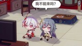 Honkai Impact 3 | Dormitory Easter Egg: Fu Hua takes the law to visit the dormitory, and the law is still so skinny hahaha!