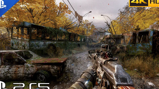 (PS5) METRO EXODUS ดูน่าทึ่งบน PS5 การเล่นเกมกราฟิก ULTRA เจเนอเรชันถัดไป 4K 60FPS HDR