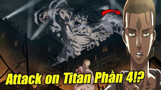 Cuộc Chiến Giữa Eren và Titan Chiến Chùy - Trailer Attack on Titan Season 4 -  Studio Mới