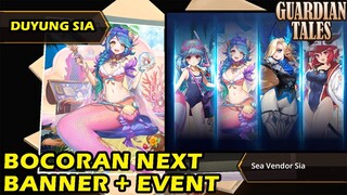 Bocoran NEXT Event Summer Dan New Character Sea Vendor Sia - GUARDIAN TALES