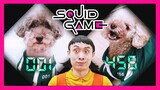 Squid Game(Dogs Version)🐶當狗狗參加了「魷魚遊戲」😱......！？