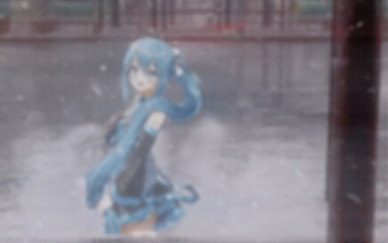 “这庙灵不灵.....卧槽初音未来！”