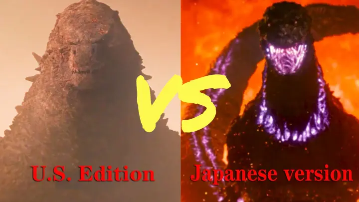 American Godzilla VS Japanese Godzilla