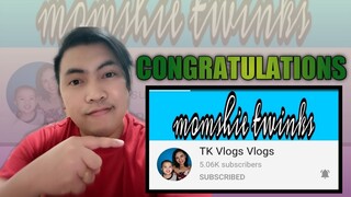 Congratulations! TK VLOGS