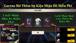 [Free Fire]/Review Sự Kiện Nhận Áo,Đầu Miễn Phí,Cách Tham Gia Sự Kiện Kêu Gọi Bạn Bè Quay Trở Lại?