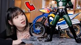 Glowing and with a motorcycle? This Kamen Rider is so cool! Black RX Unknown Projects