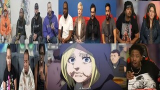 ATTACK ON TITAN EPISODE 4X24 REACTION MASHUP!!