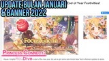 Update Bulan Januari & Banner Tahun Kedua atau 2022 | Princess Connect! Re:Dive