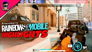 Rainbow Six Mobile New Beta | Highlights - Op Moments ! Ultimate Fight (Max Graphics)