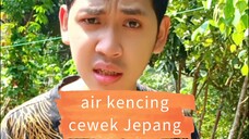 nyobain air kencing