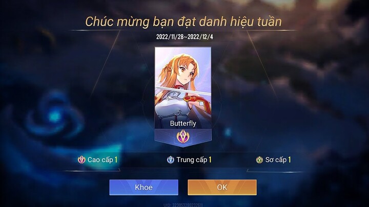 cục tím top butterfly càn quét map rank đài loan :))