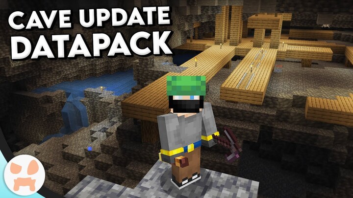 THE OFFICIAL MINECRAFT CAVE UPDATE PACK!