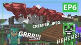 Minecraft: Episode 6 - SUMABOG YUNG CREEPER SA MGA BAKA(Tagalog)