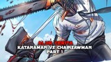 Chainsawman episode 9 : katanaman vs chainsawman👹