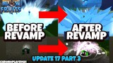 All Devil Fruits Before and After Revamp - Blox Fruits Update 17 Part 3