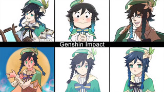 [Genshin Impact] Melihat "Wendy" dengan 6 gaya, mana favoritmu?