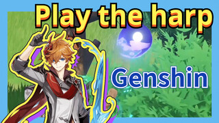 Play the harp