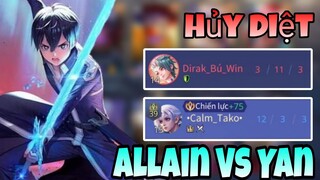 TOP Allain | Kirito Vs Tanjiro Yan Allain Chưa Bao Giờ Ngán Yan Tại Đường Tà Thần Caesar ✓