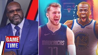 NBA GameTime on Mavericks vs Warriors - Gm 1: Is Draymond Green the one to finally stop Luka Doncic?