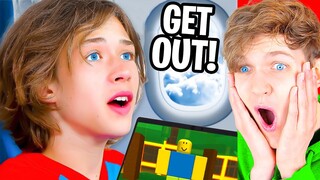 Karen Has Kid THROWN OFF Plane For ROBLOX!? (LANKYBOX REACTION!)