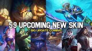 59 UPCOMING NEW SKIN MOBILE LEGENDS (UPCOMING BIG UPDATE + REVAMP) - Mobile Legends Bang Bang