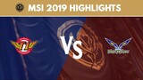 MSI 2019 Highlights: SKT vs FW | SK Telecom T1 vs Flash Wolves