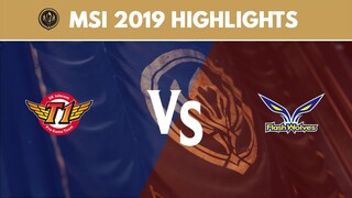 MSI 2019 Highlights: SKT vs FW | SK Telecom T1 vs Flash Wolves