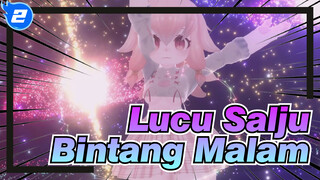 Lucu|Versi Lucu: Salju Bintang Malam 【MMD Tarian VR】_2