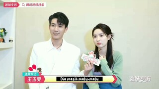 [Sub Indo] Wang Ziqi & Wang Yuwen interview | The love you give me