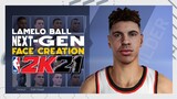 NBA 2K21 - HOW TO CREATE LAMELO BALL | FACE CREATION AND JUMPSHOT