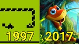 Reverse Evolution of Snake Games (2020-1976)
