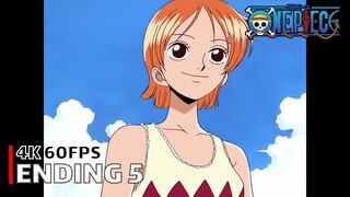 One Piece - Ending 5 【BEFORE DAWN】 4K 60FPS Creditless | CC
