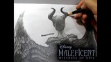 Drawing Maleficent 2 Mistress of Evil in Theatre October 18 | Disney | Angelina Jolie